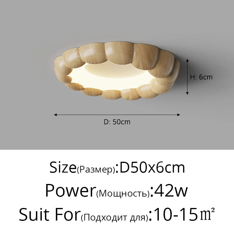 simple plafonnier moderne créatif style bulle protection des yeux chaud