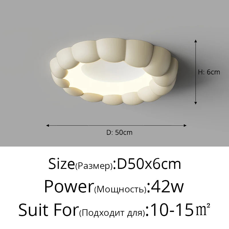simple plafonnier moderne créatif style bulle protection des yeux chaud