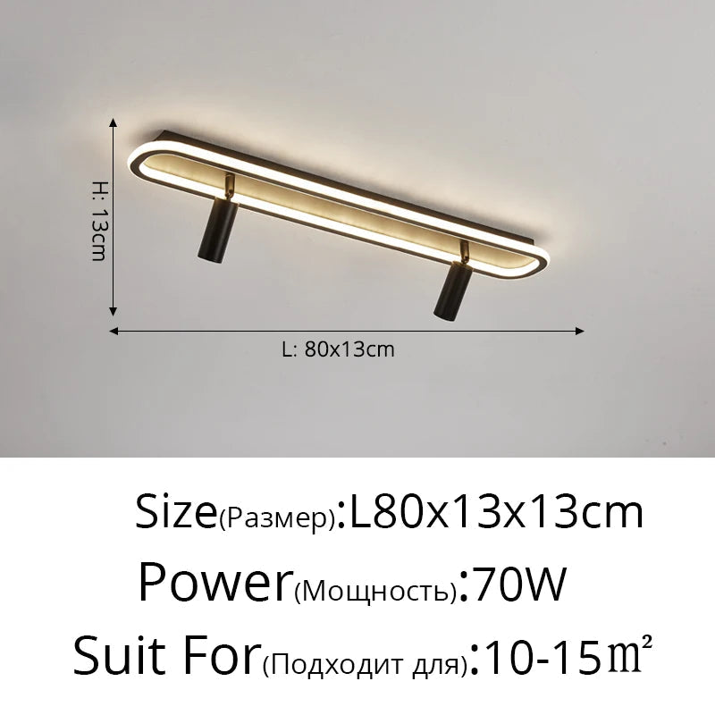 spot éclairage led intérieur déco minimaliste moderne pour lustre