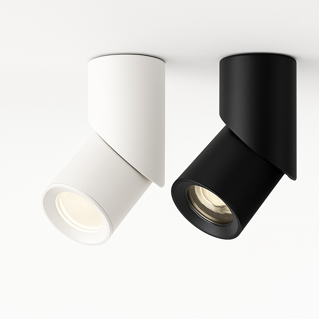 Spot design LED avec orientation à 90° Silla