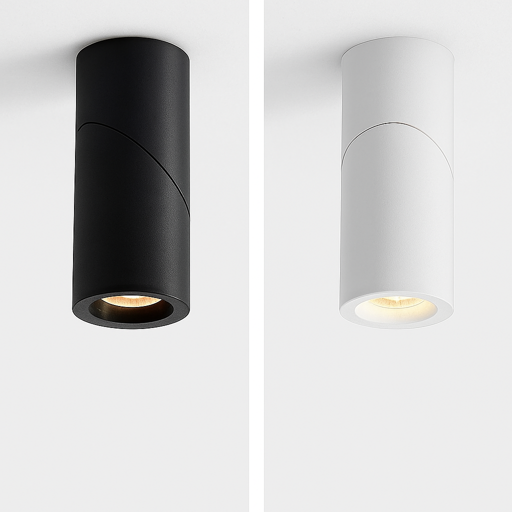 Spot design LED avec orientation à 90° Silla