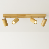 spot en bois simple led pour éclairage de magasin et salle à manger
