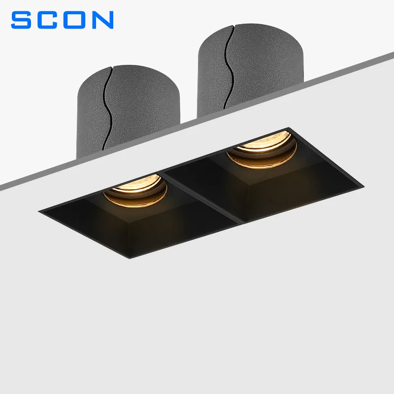 spot encastré design moderne pour éclairage intérieur élégant