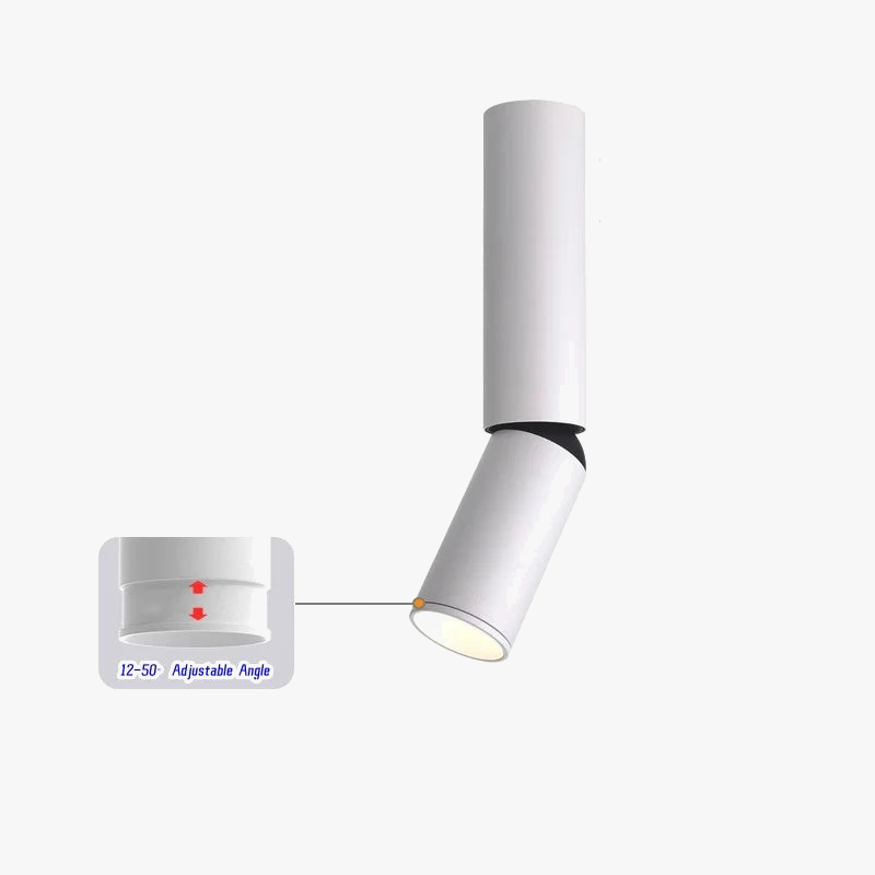 spot encastré dimmable anti-éblouissant rotation 360 degrés éclairage intérieur