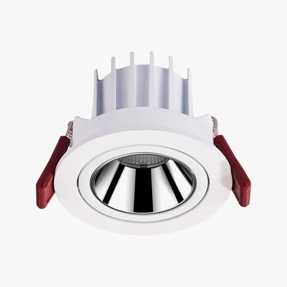spot encastré led angle réglable en aluminium pour magasin de bureau