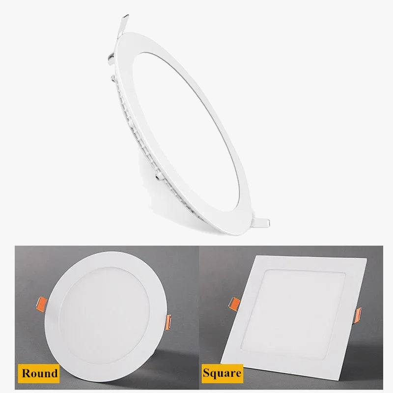 spot encastré lumineux à économie d'énergie pour éclairage intérieur