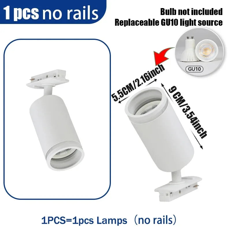 spot led décoratif pour rail de magasin intérieur
