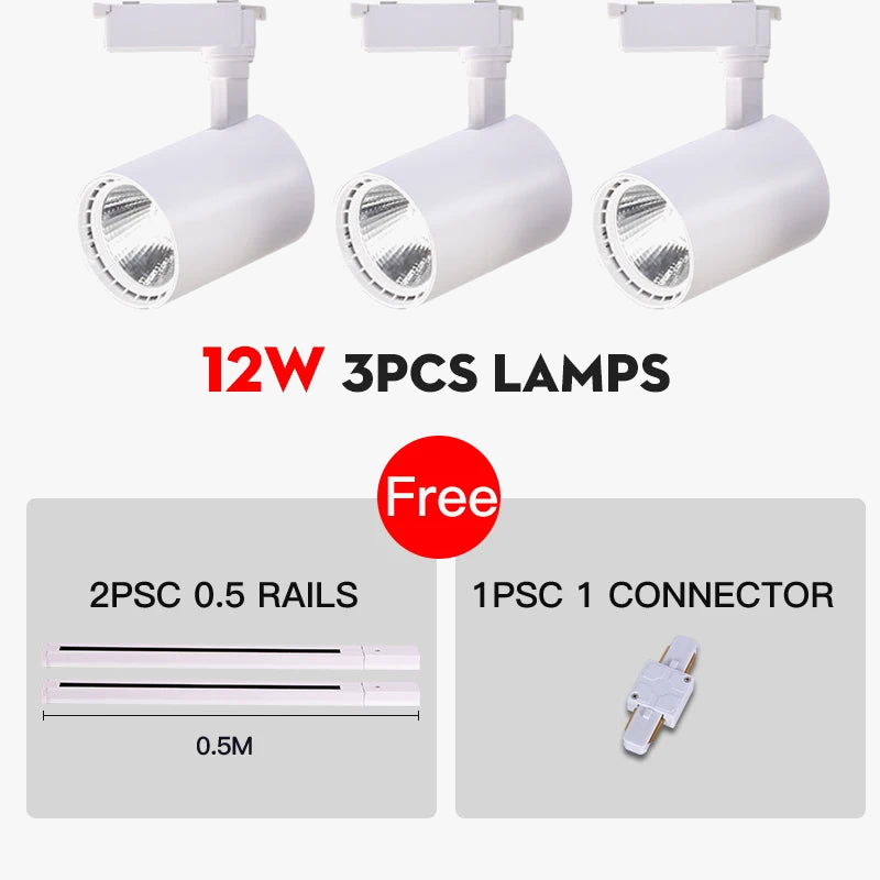 spot led de suivi pour éclairage intérieur moderne