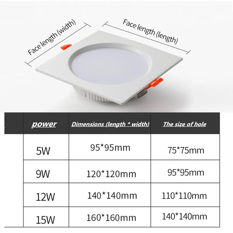 spot led double tête encastré ultra mince design moderne