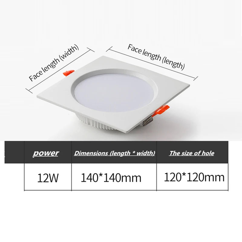 spot led double tête encastré ultra mince design moderne