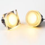 Spot LED en cristal encastré pour la décoration de la maison
