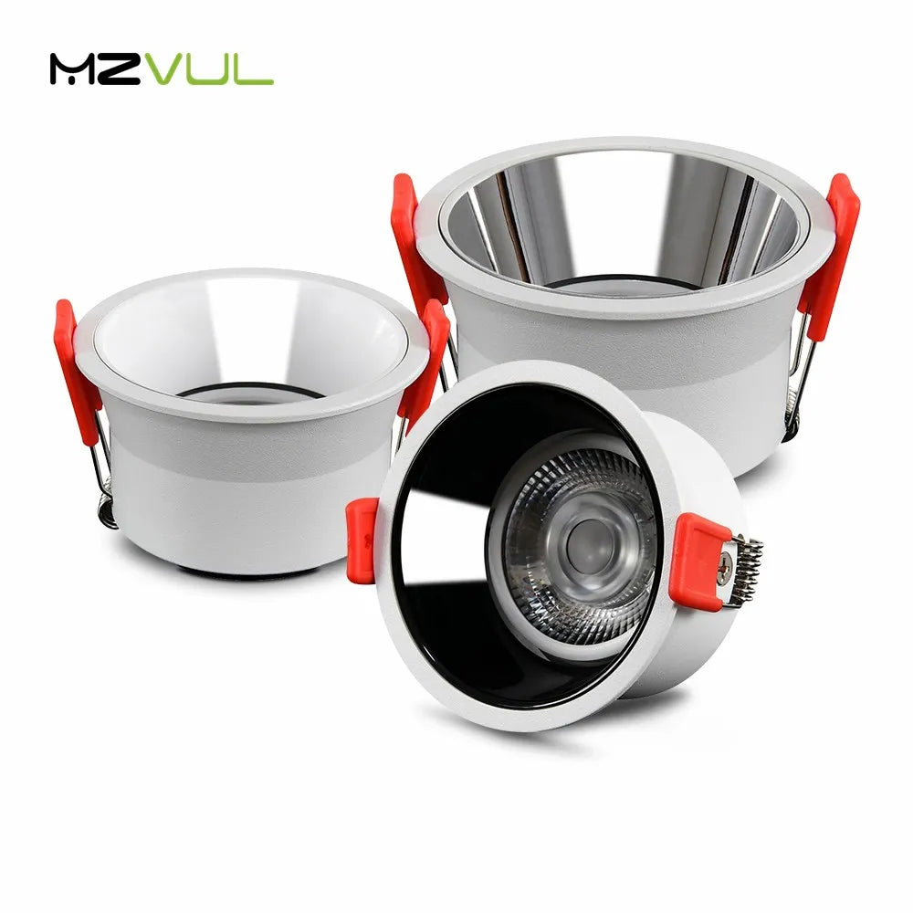 spot led encastré dimmable anti-éblouissement pour intérieur