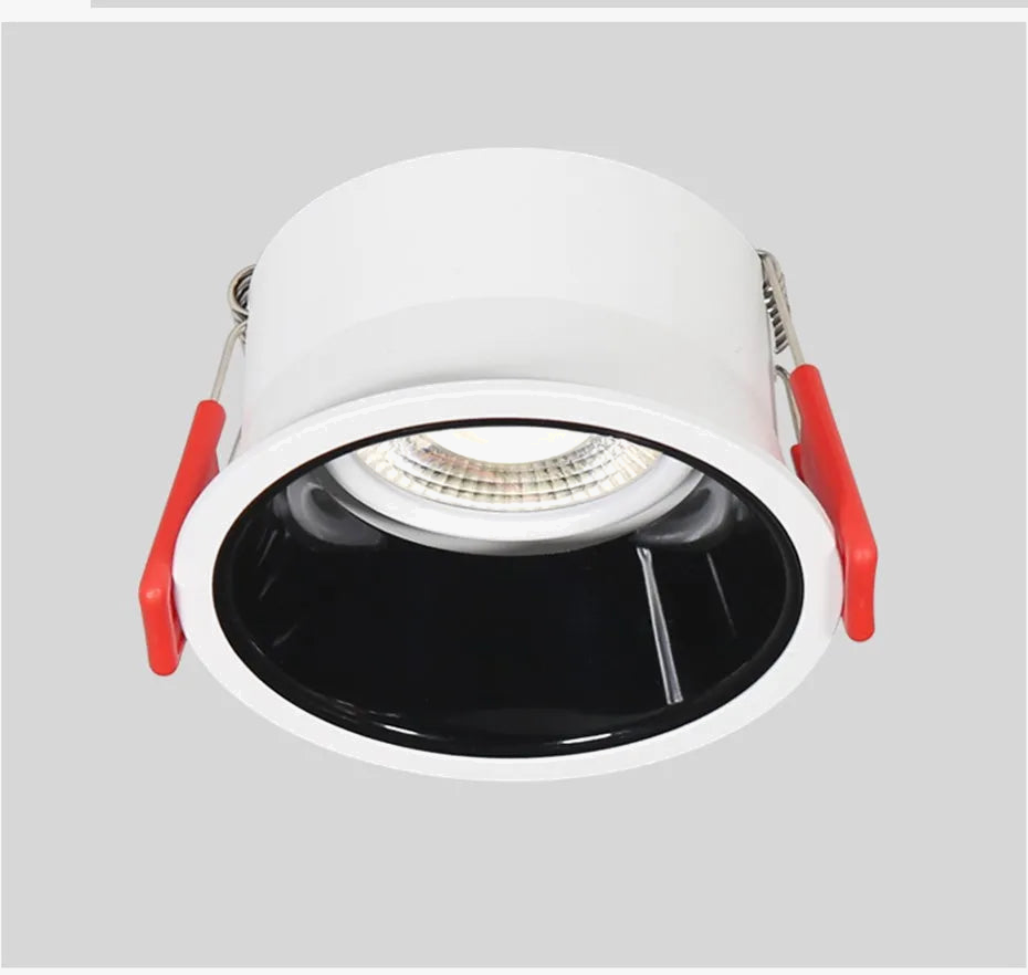 spot led encastré dimmable anti-éblouissement pour intérieur