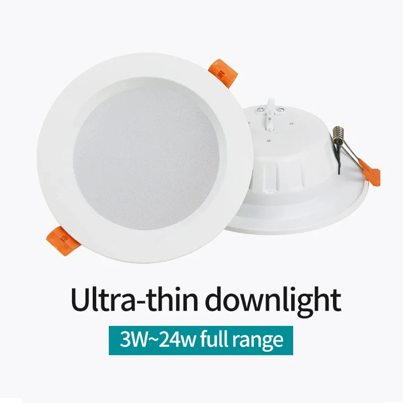 spot led encastré en aluminium épais pour intérieur