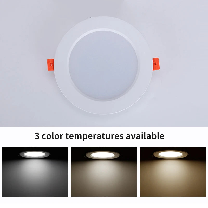 spot led encastré en aluminium épais pour intérieur