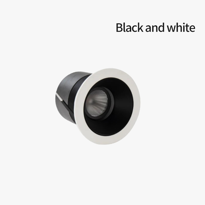 spot led encastré lumière chaude et froide pour intérieur