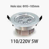 spot led encastré pour éclairage intérieur et commercial