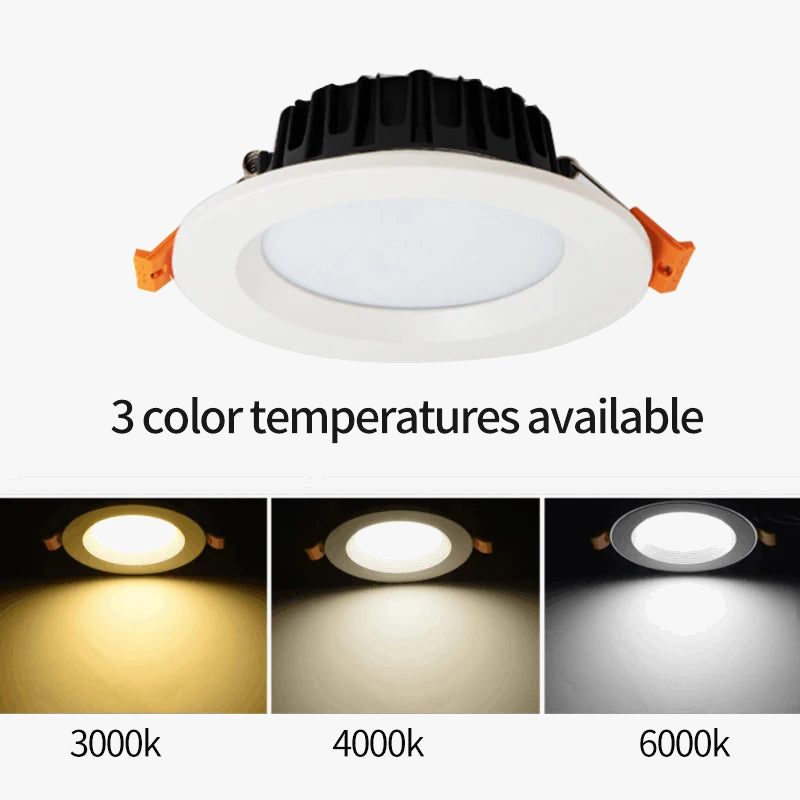 spot led encastré pour éclairage intérieur polyvalent et moderne