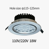 spot led encastré super lumineux angle réglable pour magasin