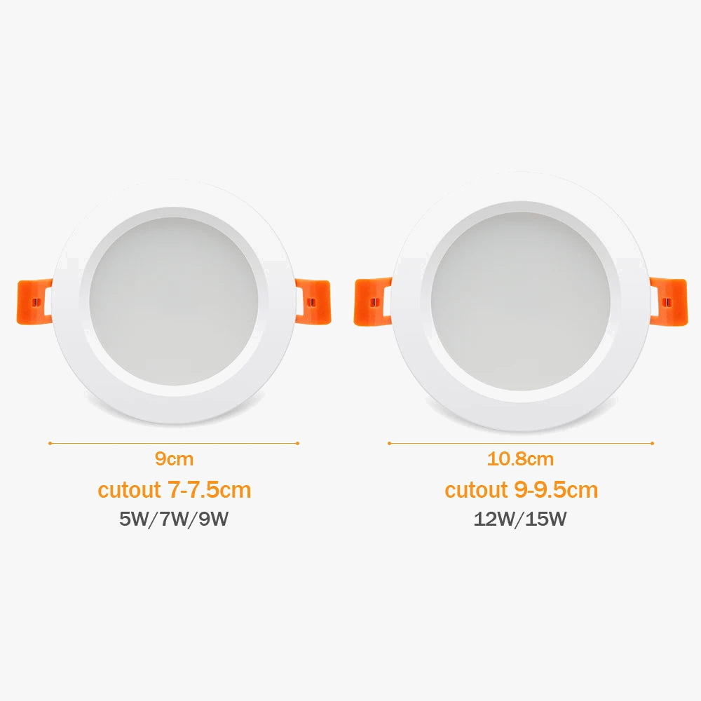 spot led encastré étanche pour extérieur et salle de bain