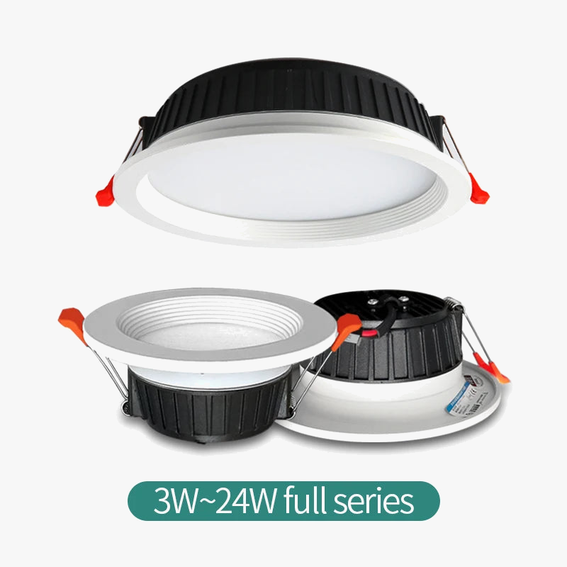 spot led encastré trois températures de couleur éclairage polyvalent