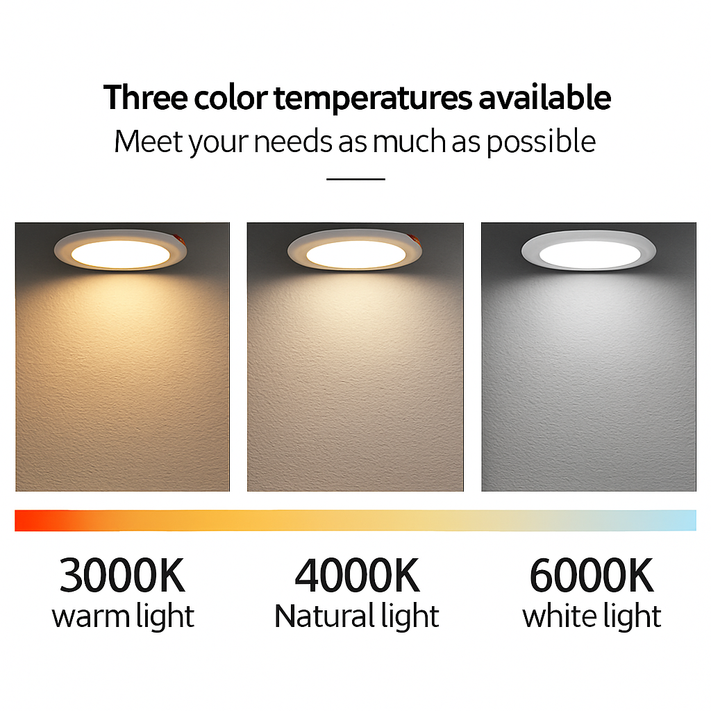 spot led encastré ultra fin éclairage intérieur moderne
