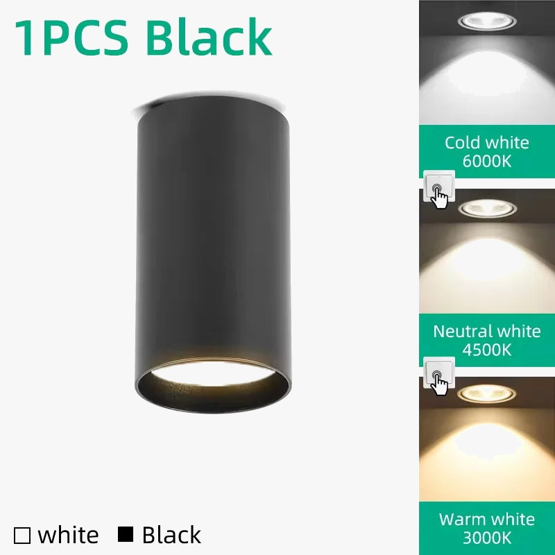 spot led encastrable aluminium pour éclairage intérieur moderne