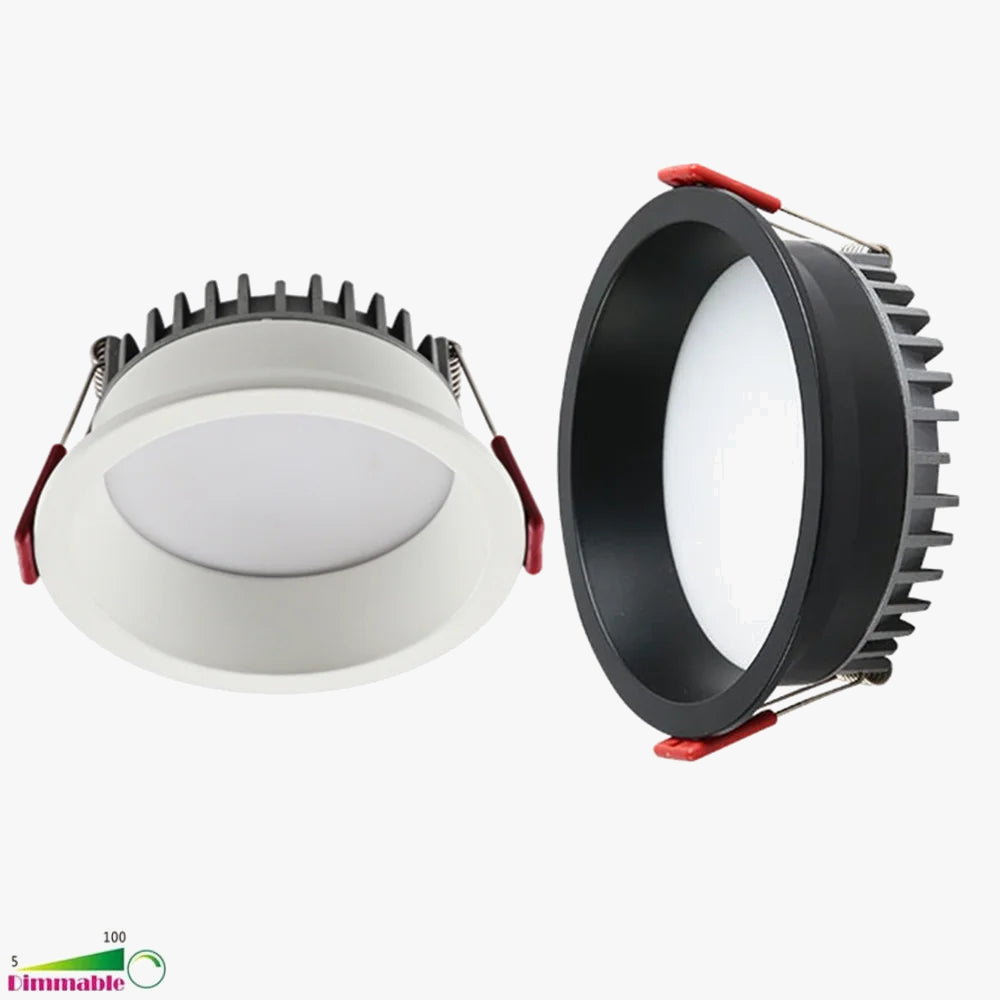 spot led encastrable antireflet dimmable pour intérieur