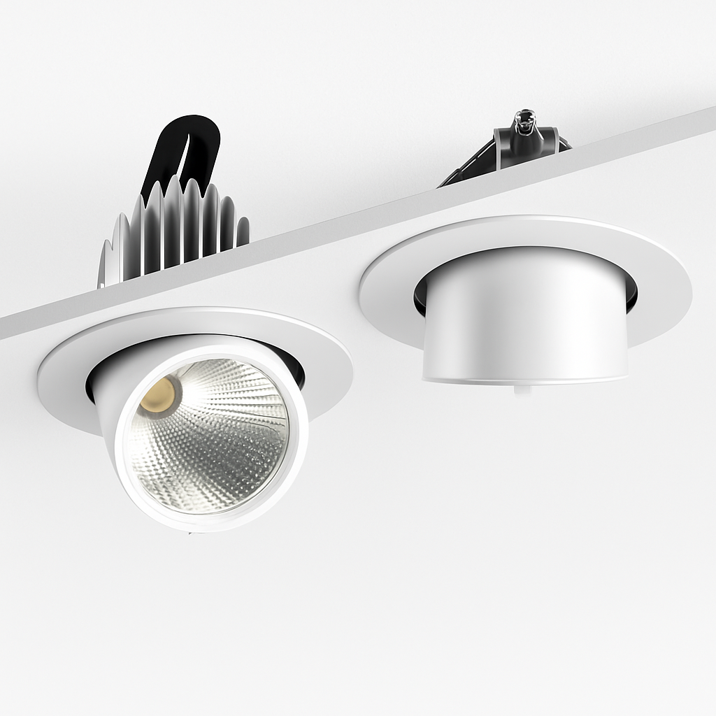 spot led encastrable avec angle de faisceau réglable