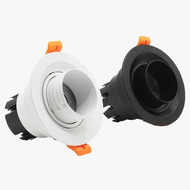 spot led encastrable avec angle de faisceau réglable pour éclairage décoratif
