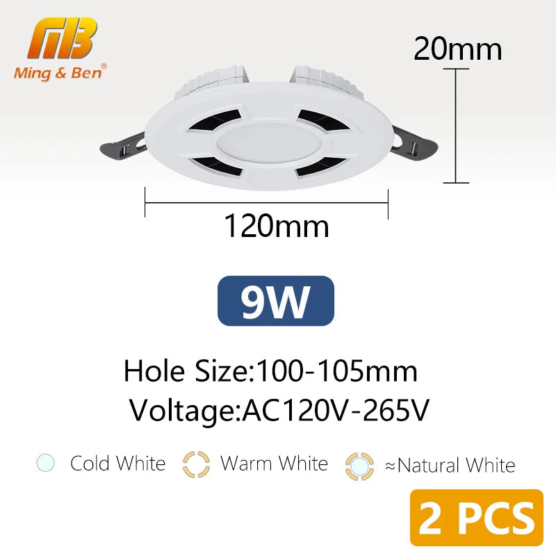 spot led encastrable dimmable pour éclairage intérieur polyvalent