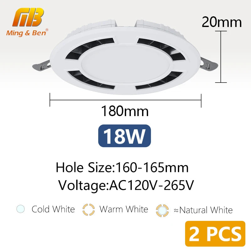 spot led encastrable dimmable pour éclairage intérieur polyvalent
