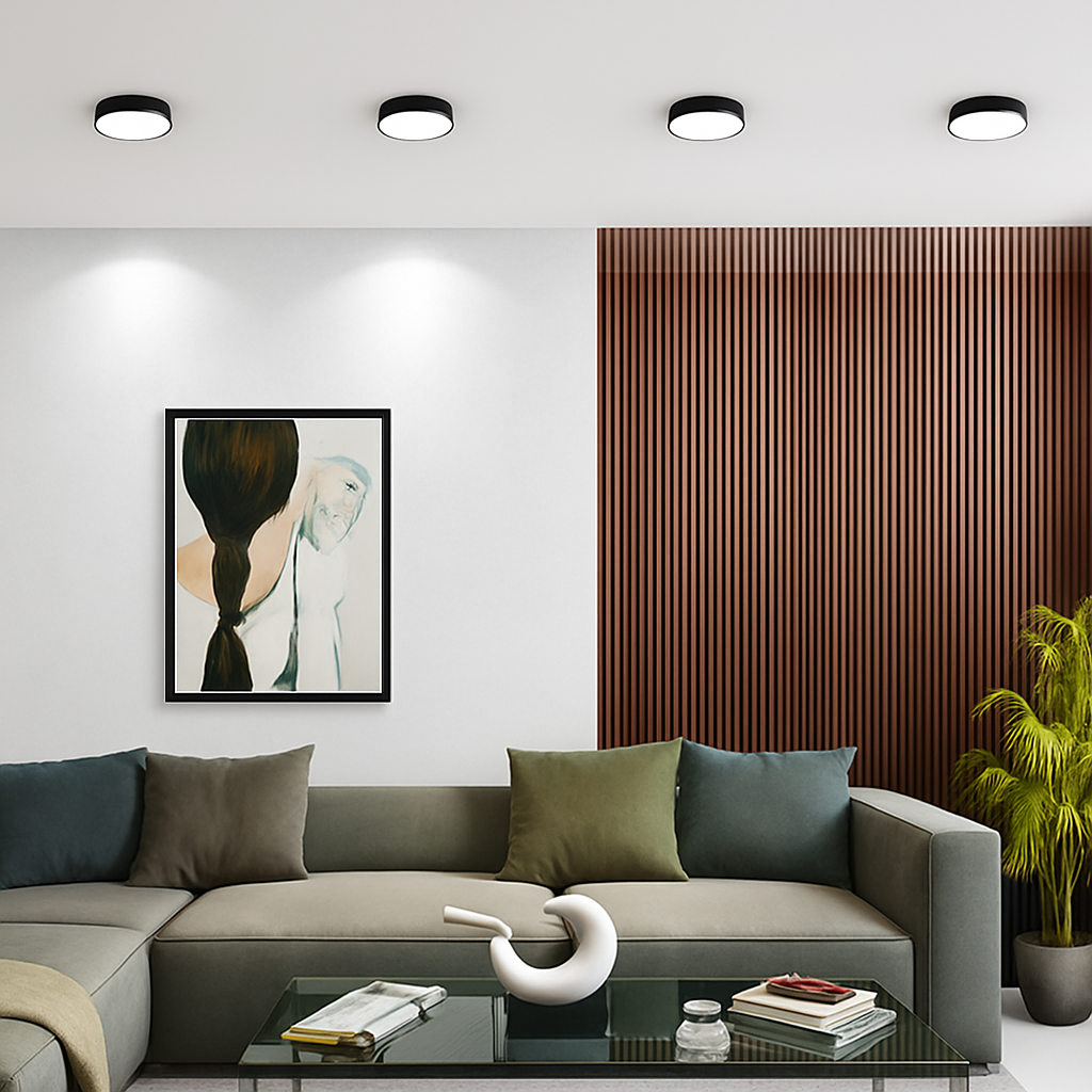 spot led encastrable à intensité variable pour éclairage moderne