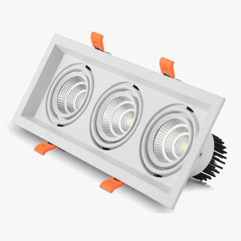 spot led encastrable à intensité variable super lumineux pour décoration