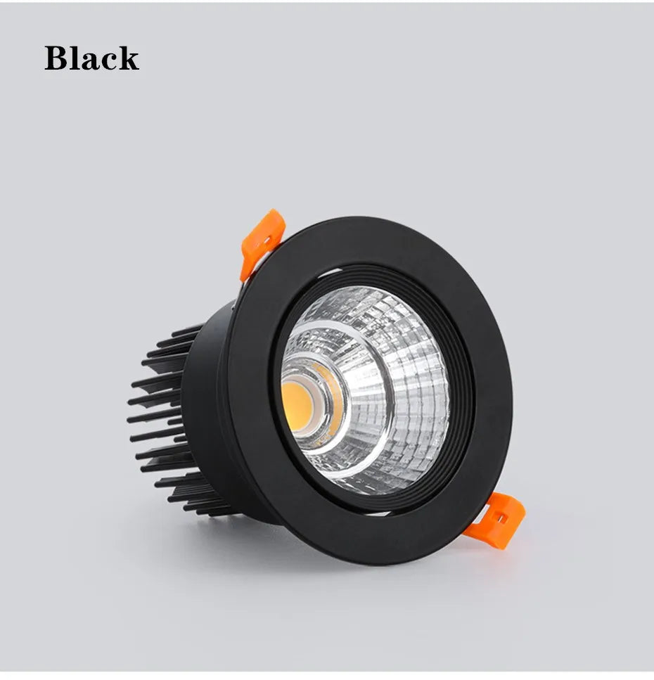 spot led encastrable plafond à intensité réglable éclairage intérieur