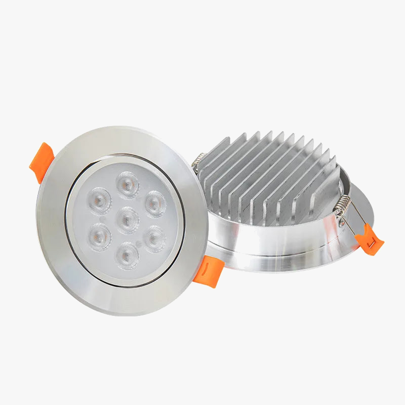 spot led encastrable pour éclairage intérieur moderne