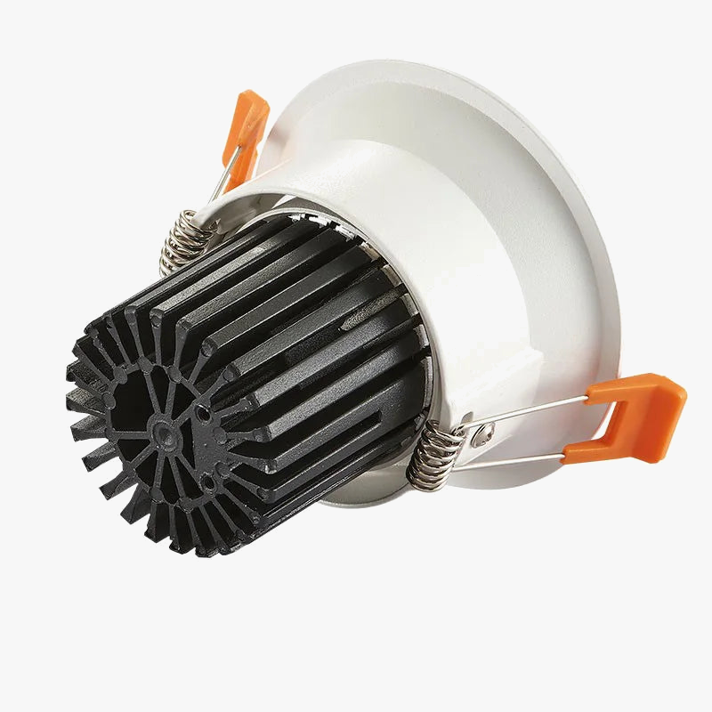 spot led encastrable rond à intensité variable pour décoration intérieure