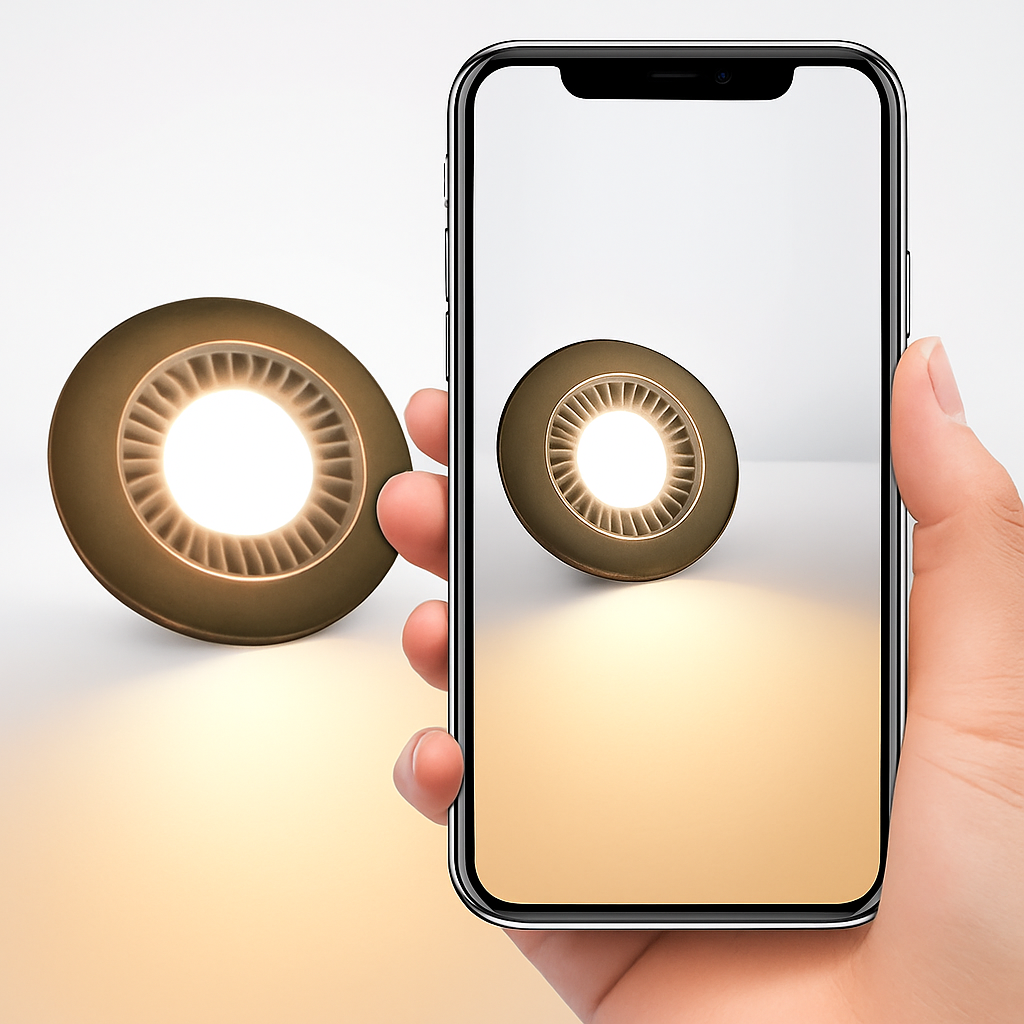 spot led encastrable rotatif 360 degrés pour intérieur