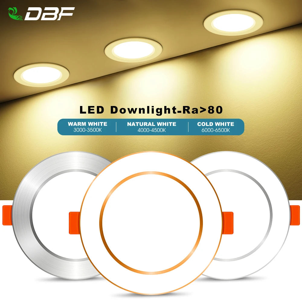 spot led encastrable sans pilote pour éclairage intérieur