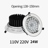 spot led encastrable super lumineux pour éclairage commercial