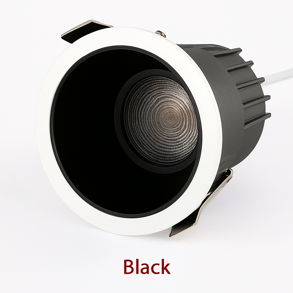 spot led encastrable étanche antireflet pour intérieur et extérieur