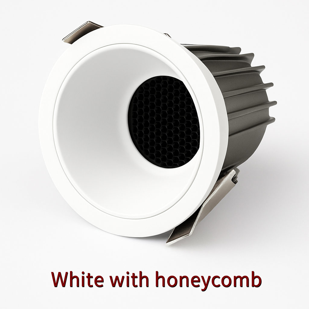 spot led encastrable étanche antireflet pour intérieur et extérieur