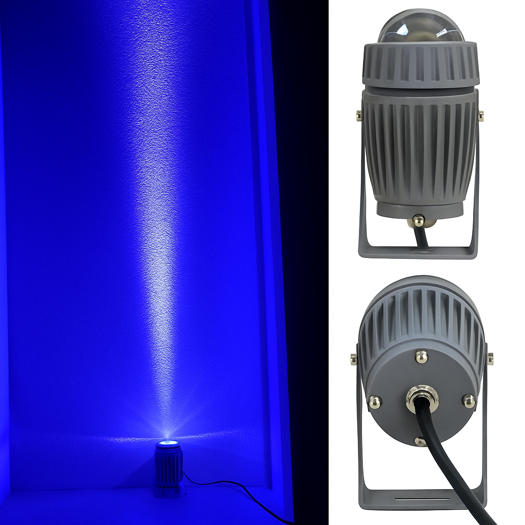 spot led extérieur haute puissance éclairage de paysage durable