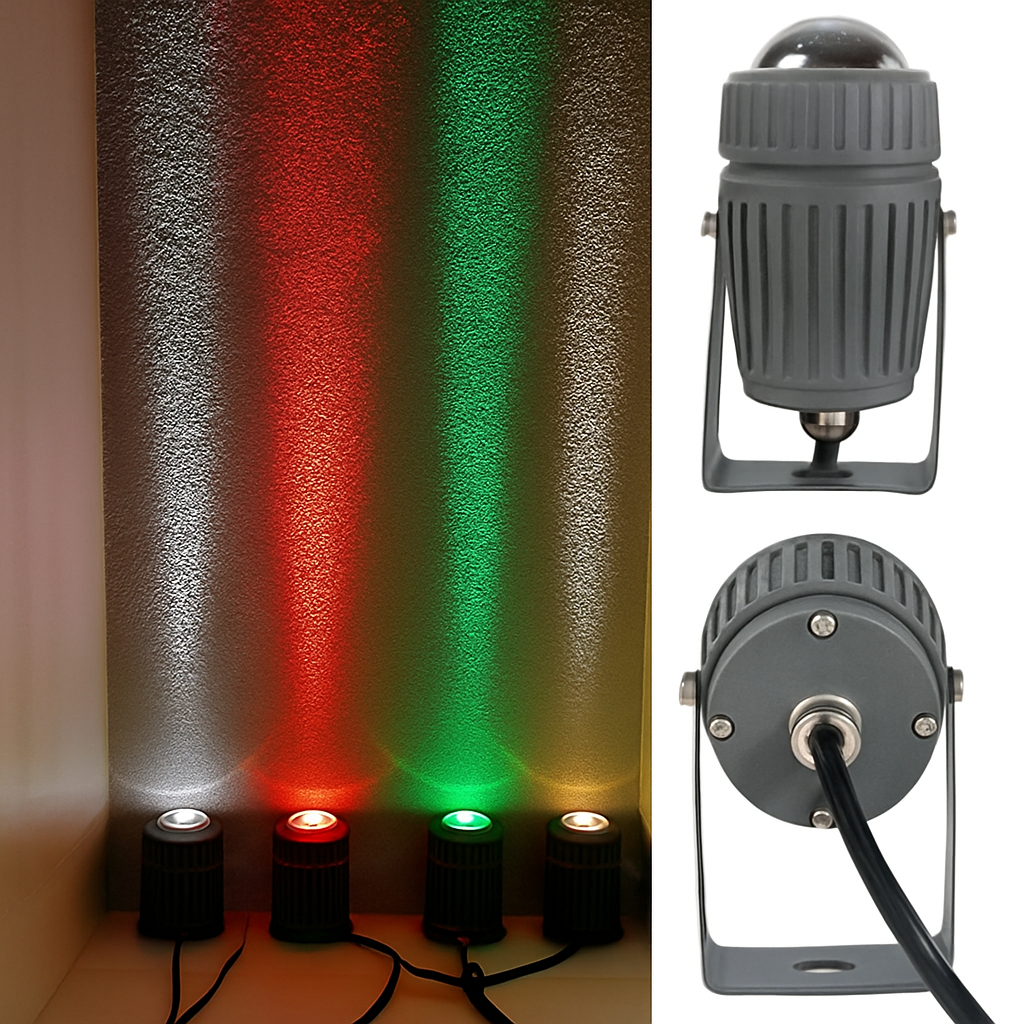 spot led extérieur haute puissance éclairage de paysage durable