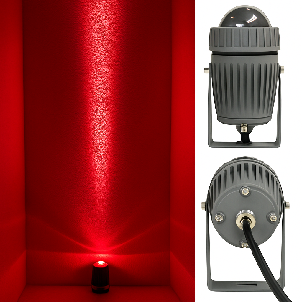 spot led extérieur haute puissance éclairage de paysage durable
