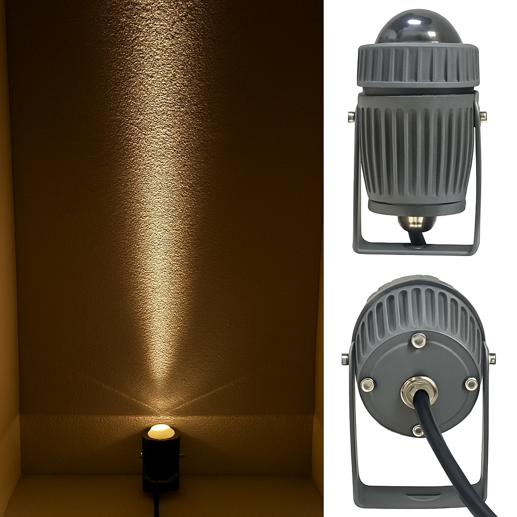 spot led extérieur haute puissance éclairage de paysage durable