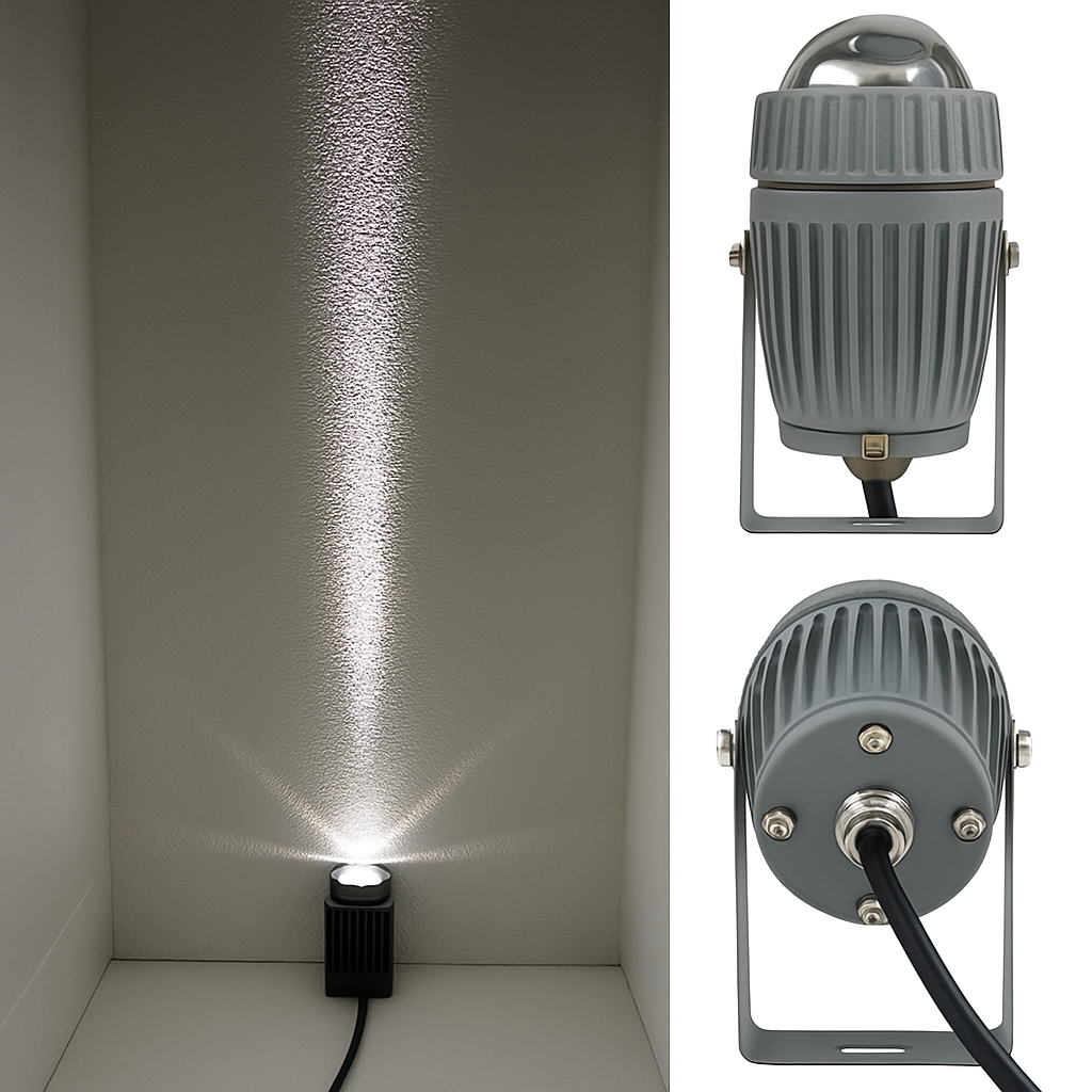 spot led extérieur haute puissance éclairage de paysage durable