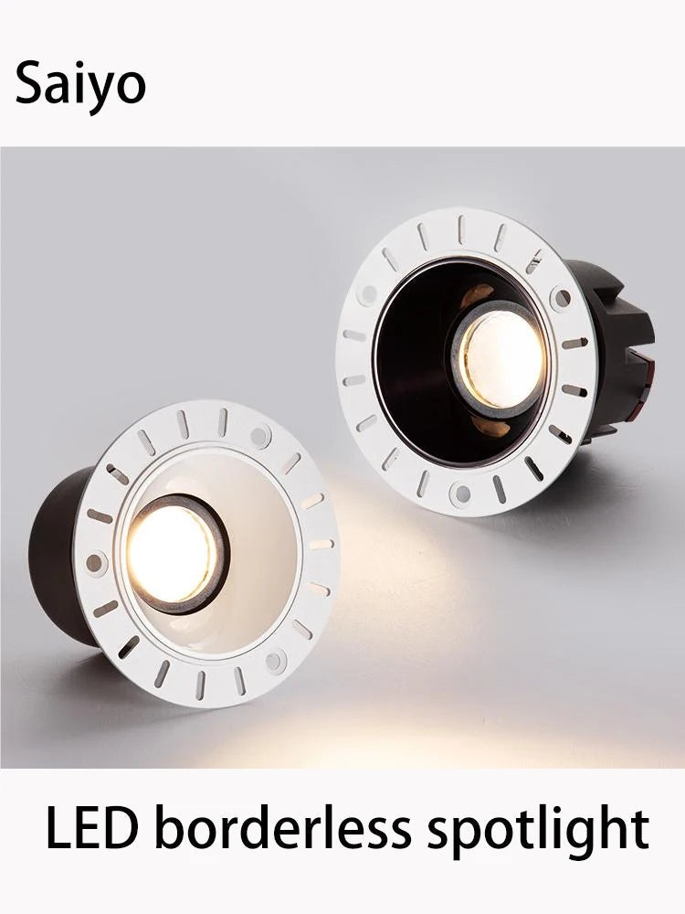 spot led intégré 	tuya zigbee réglable sans bordure