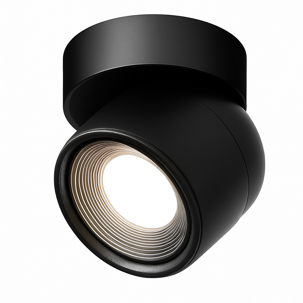spot led moderne 360° réglable en aluminium pour intérieur