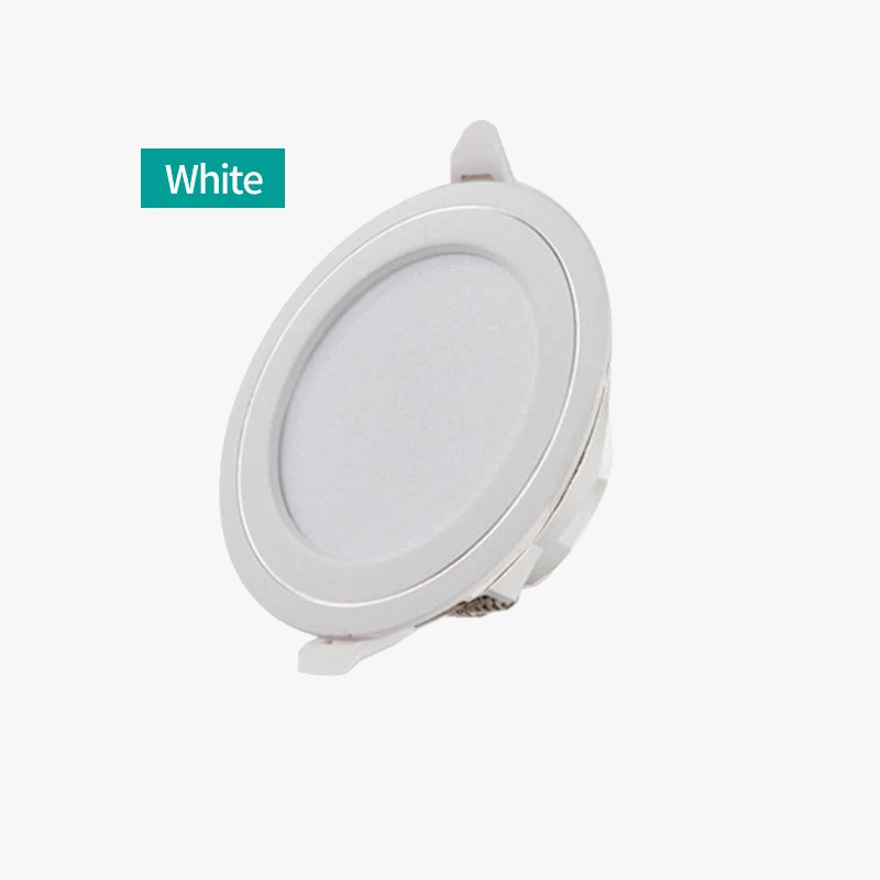 spot led moderne 6 trous noir et or pour décoration intérieure